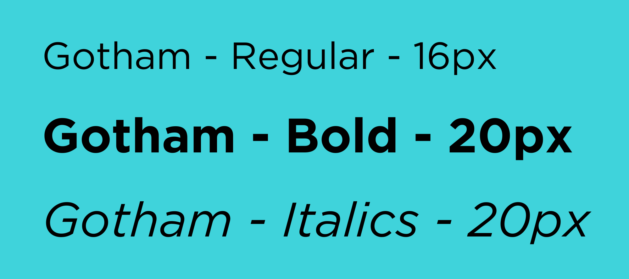 Typefaces and Fonts