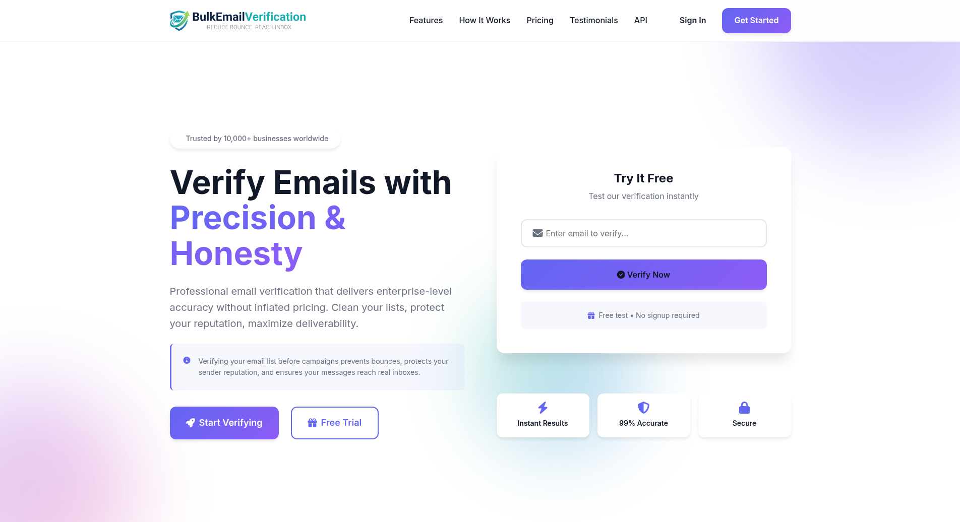 BulkEmailVerification - Bulk Email Verifier